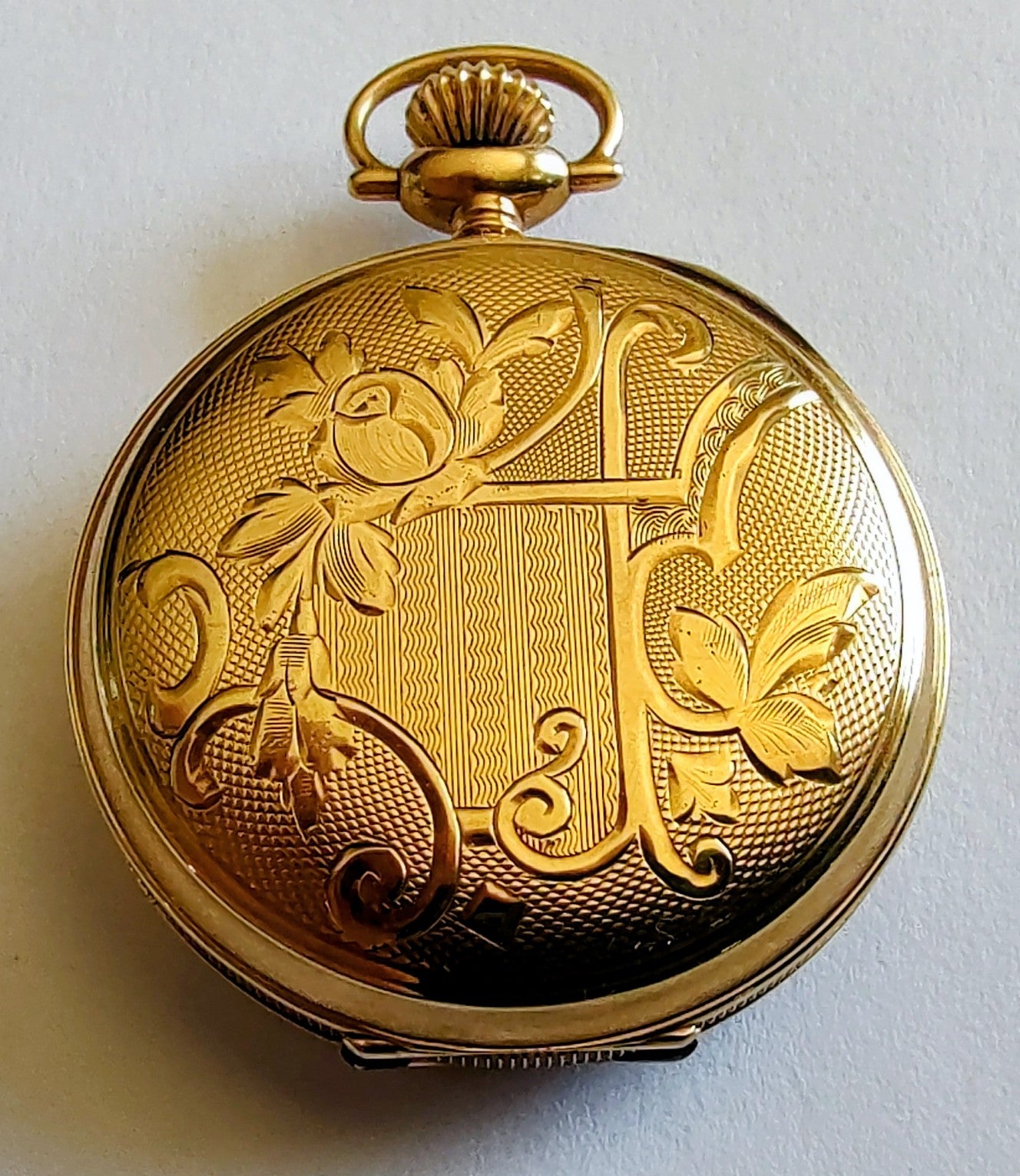 Antique 1908 Elgin Pocket Watch – 14K Gold U.S. Assay Hunting Case – Original Presentation Box